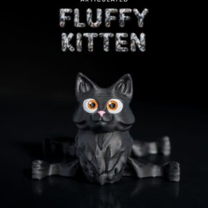 Articulated Fluffy Kitten