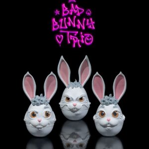 Bad Bunny Trio Egg Cases
