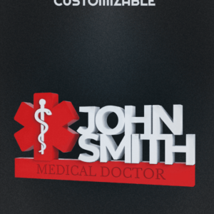 Customizable Health Profession Sign