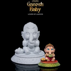 Ganesh – Modelo Chibi Amante dos Ladoos