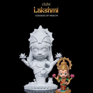 Lakshmi – Modelo em Chibi Deusa da Riqueza