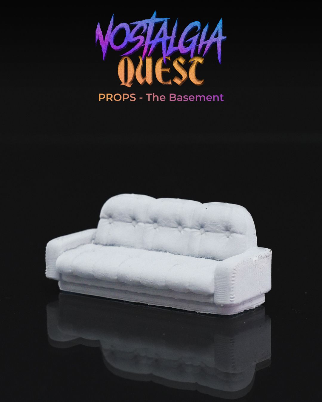 Props: Basement Nostalgia Quest | 3D-Printed RPG Accessories | Real World to Fantasy Transition