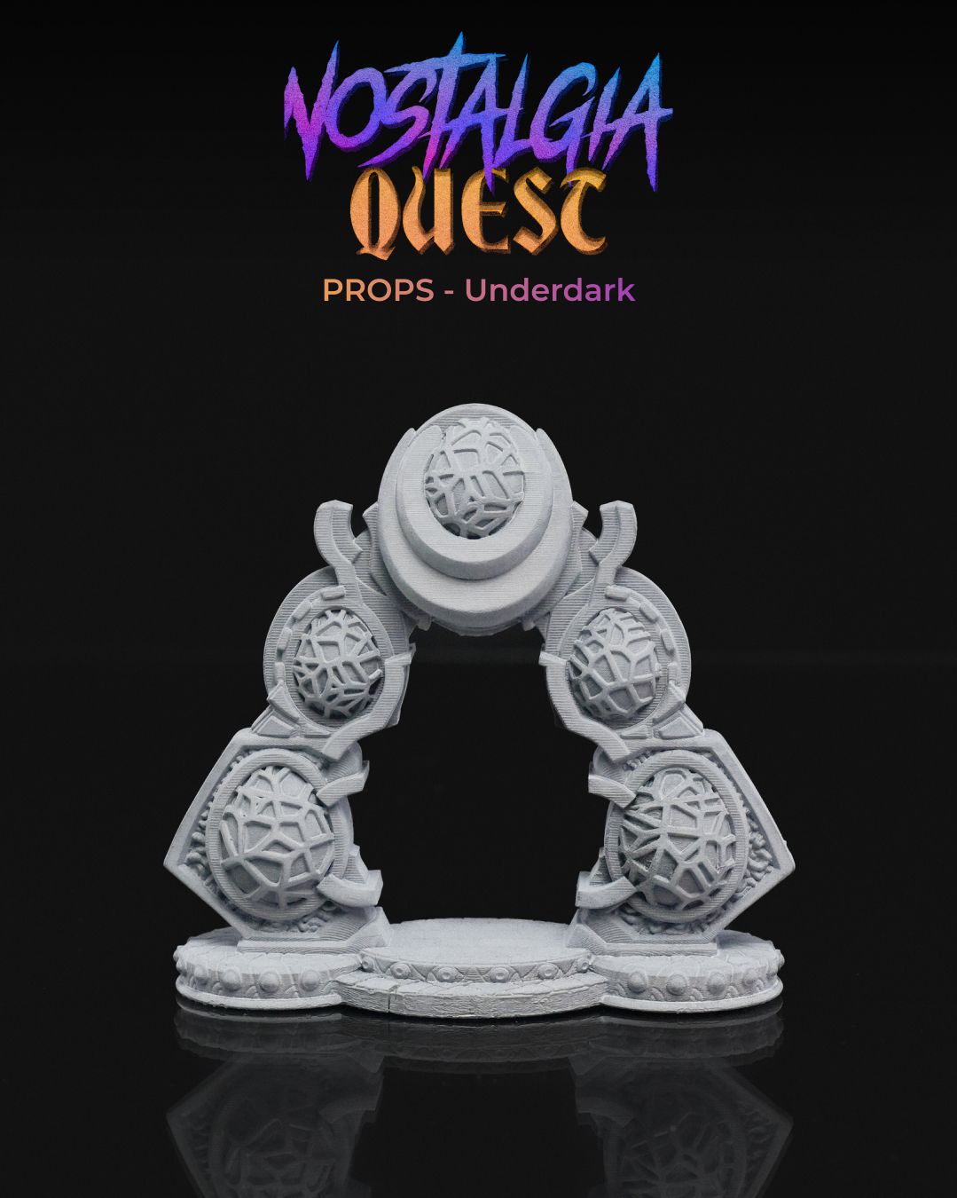 Props: Underdark Nostalgia Quest | 3D-Printed RPG Accessories | Real World Meets Fantasy
