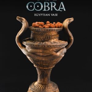 True Cobra Egyptian Vase