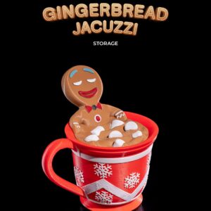 Gingerbread Jacuzzi Storage 