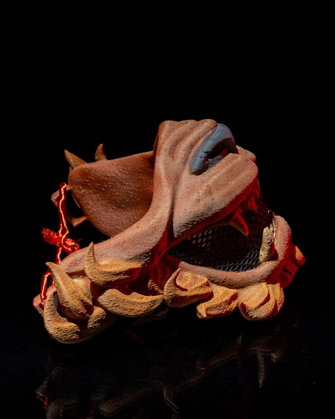 Lion (Frenzy) Face Mask - Unpainted 3D Printed Décor, Costume / Cosplay - Image 4