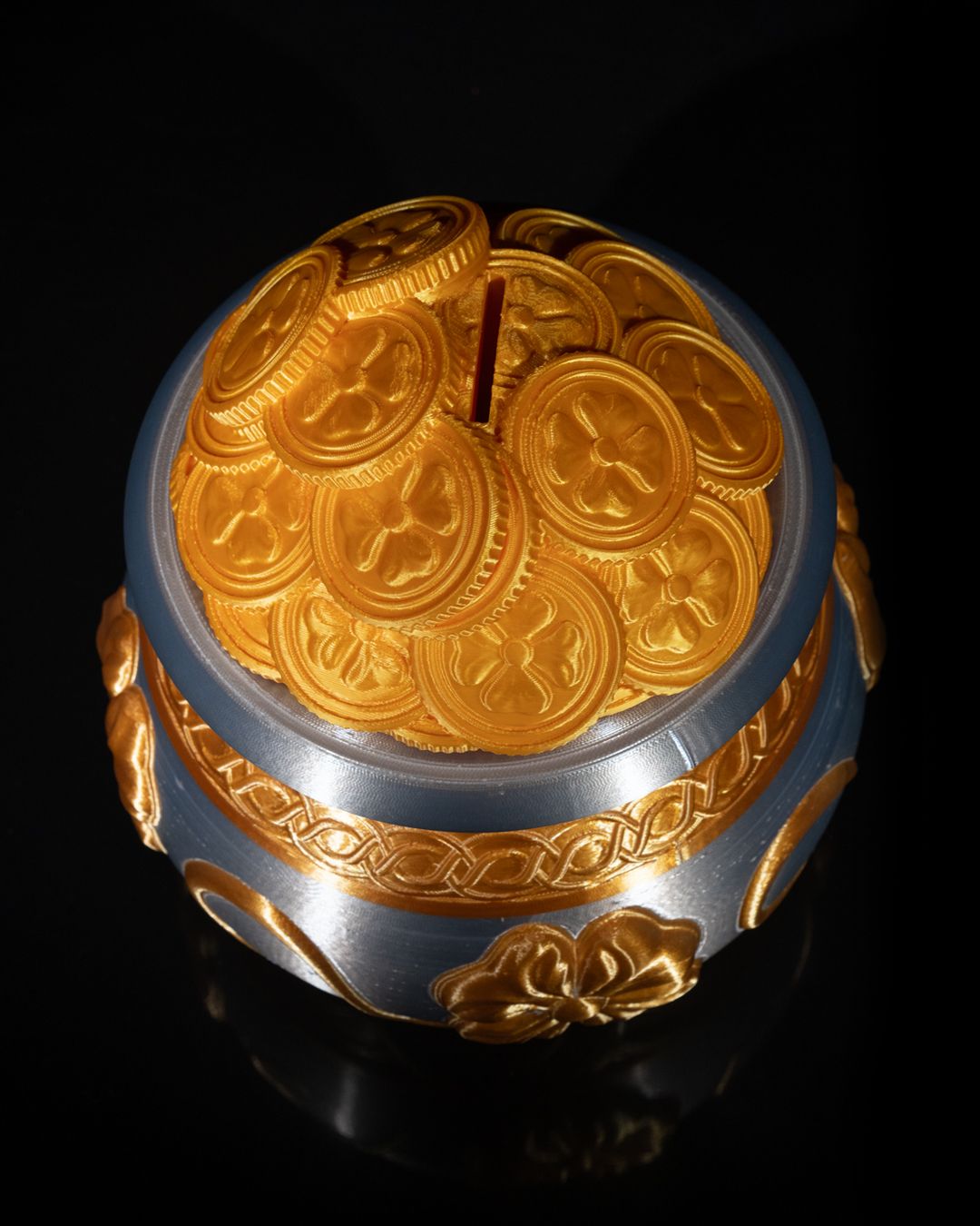 Caixa Organizadora Pot O' Gold Piggy Bank - Image 4