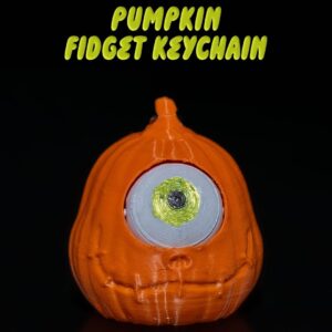 Pumpkin Fidget Keychain