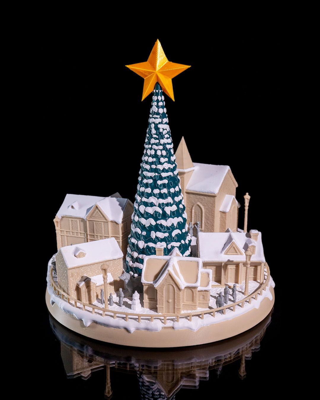 Snowy Christmas Village - Image 2