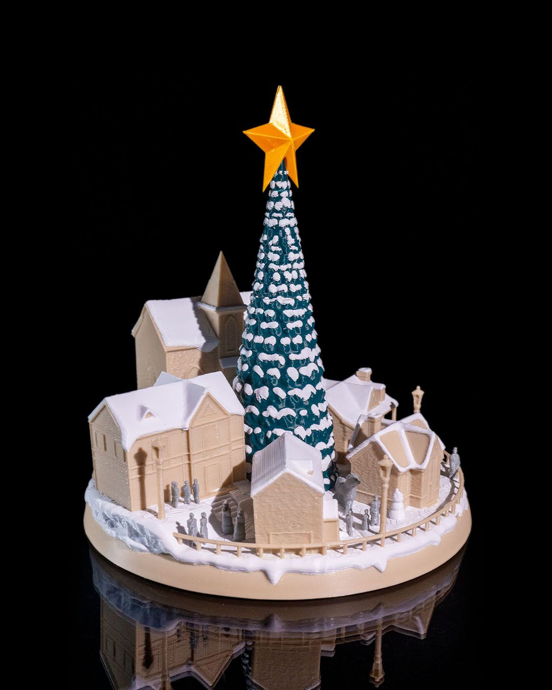 Snowy Christmas Village - Image 5