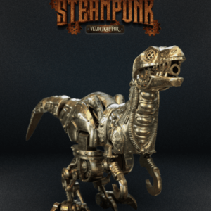 Steampunk Velociraptor