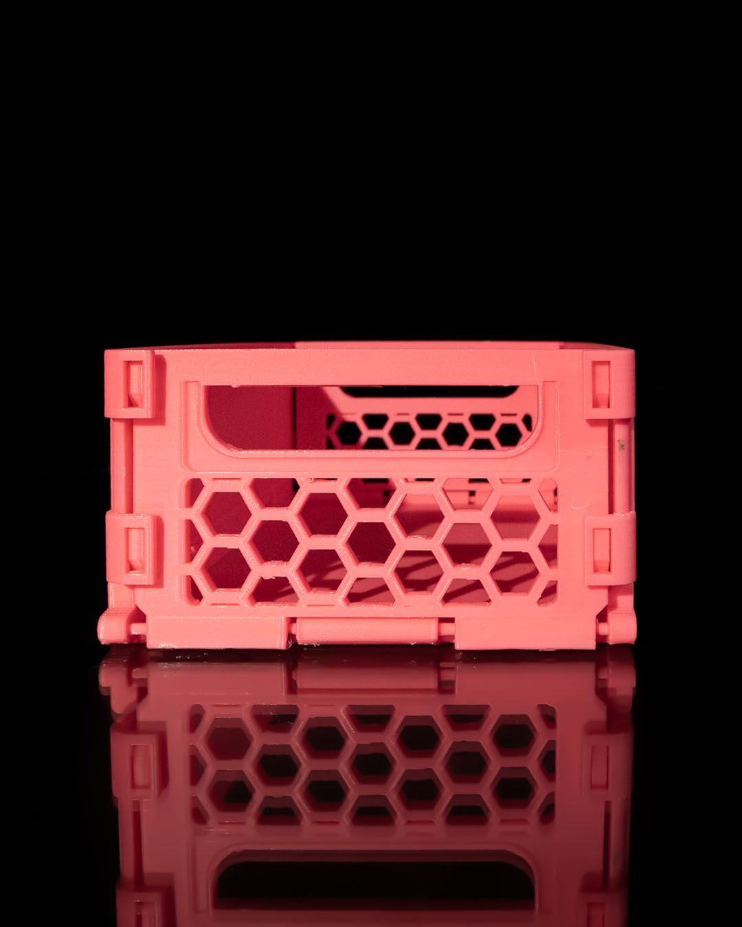 Caixa Organizadora Foldable and Stackable Storage Crate - Image 3