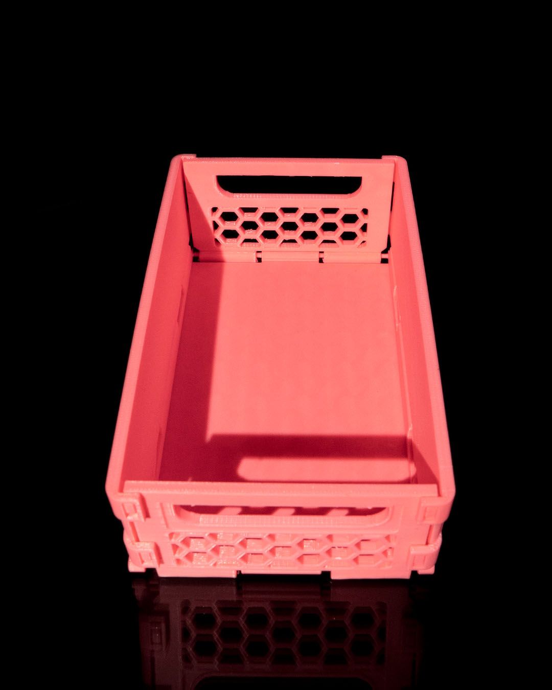 Caixa Organizadora Foldable and Stackable Storage Crate - Image 5