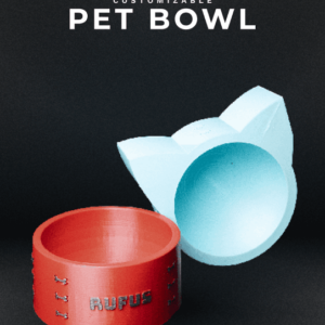 Customizable Pet Bowl