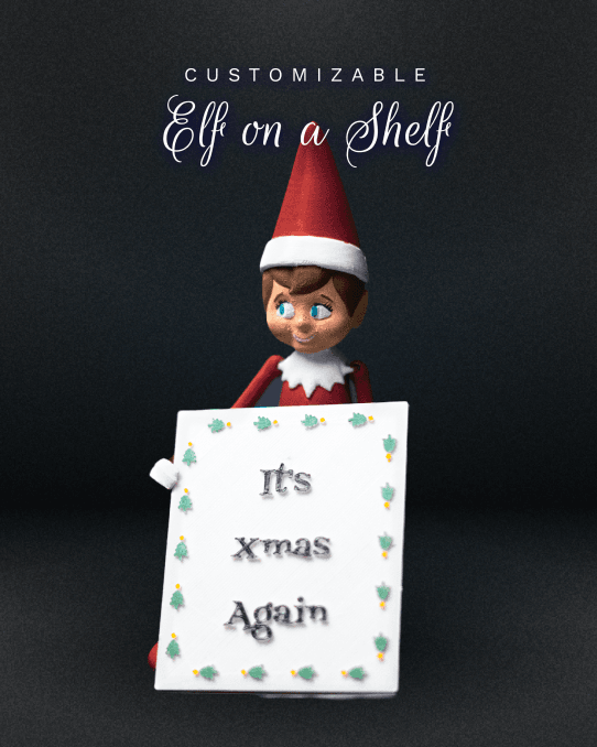 Duende Personalizado na Prateleira