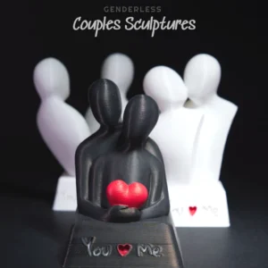 Genderless Couples Sculptures
