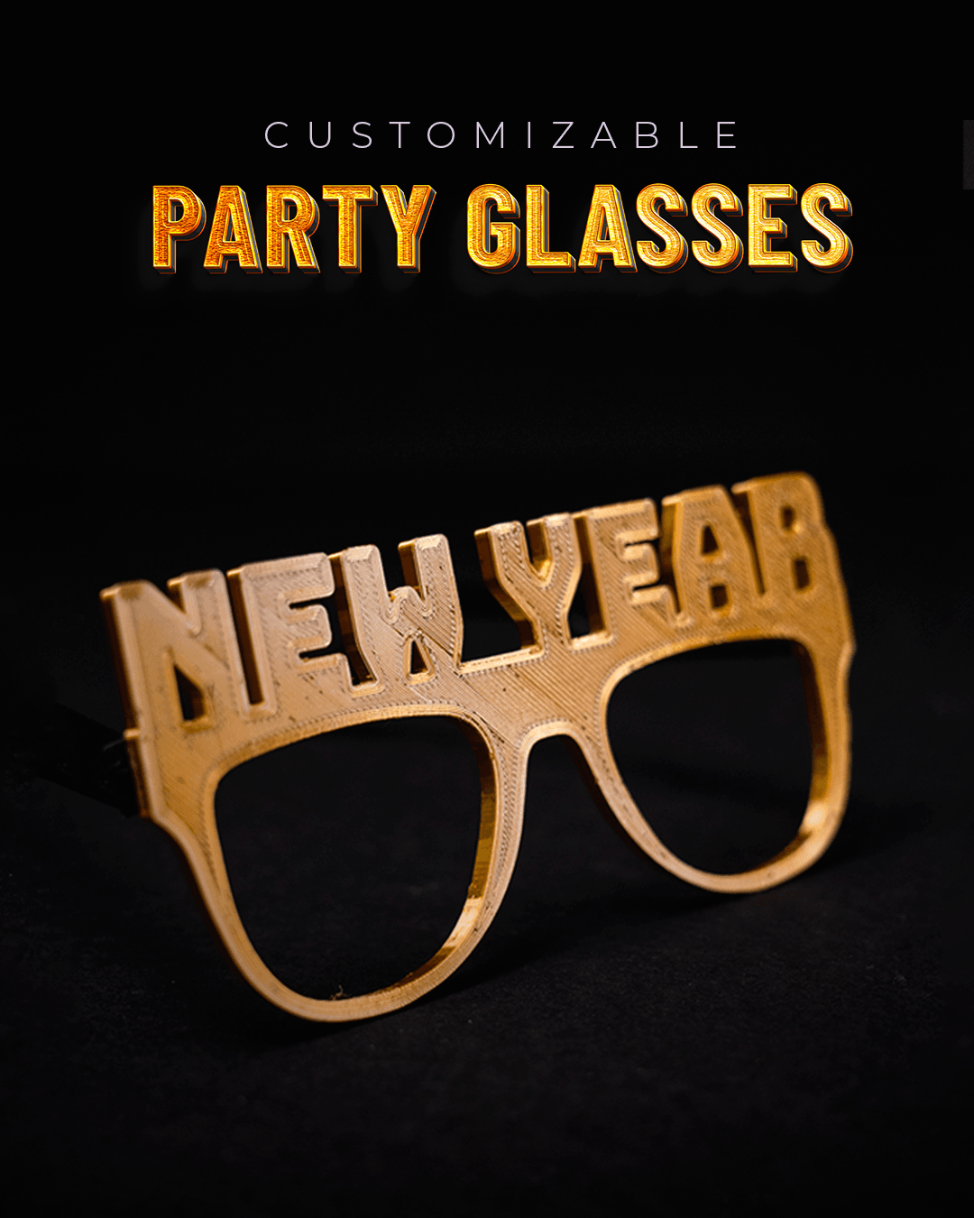 Óculos de Festa Personalizáveis
