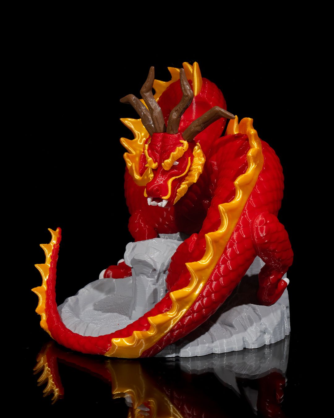 Suporte para incenso Dragão - Misty-c Dragon Backflow Burner - Image 9