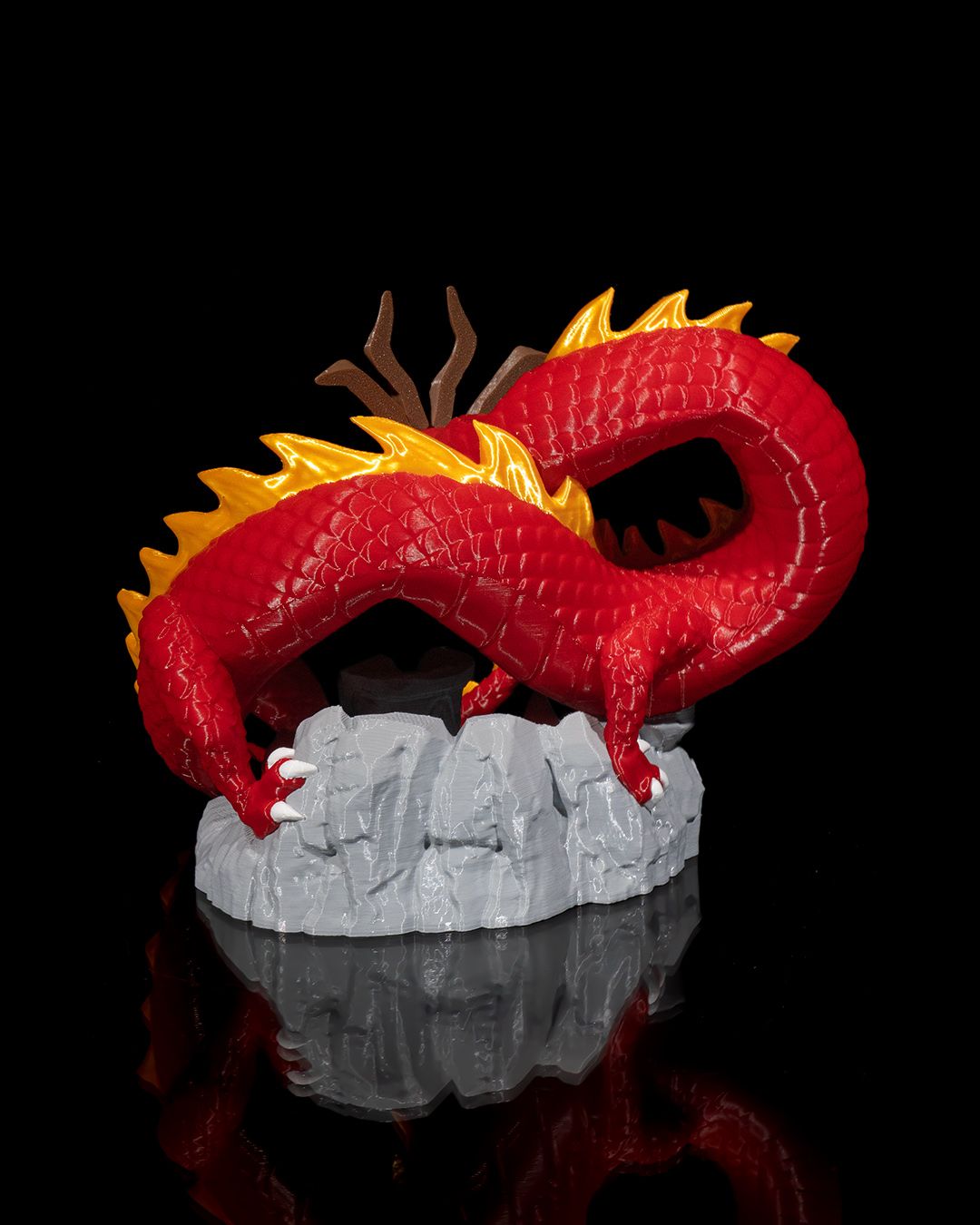 Suporte para incenso Dragão - Misty-c Dragon Backflow Burner - Image 11