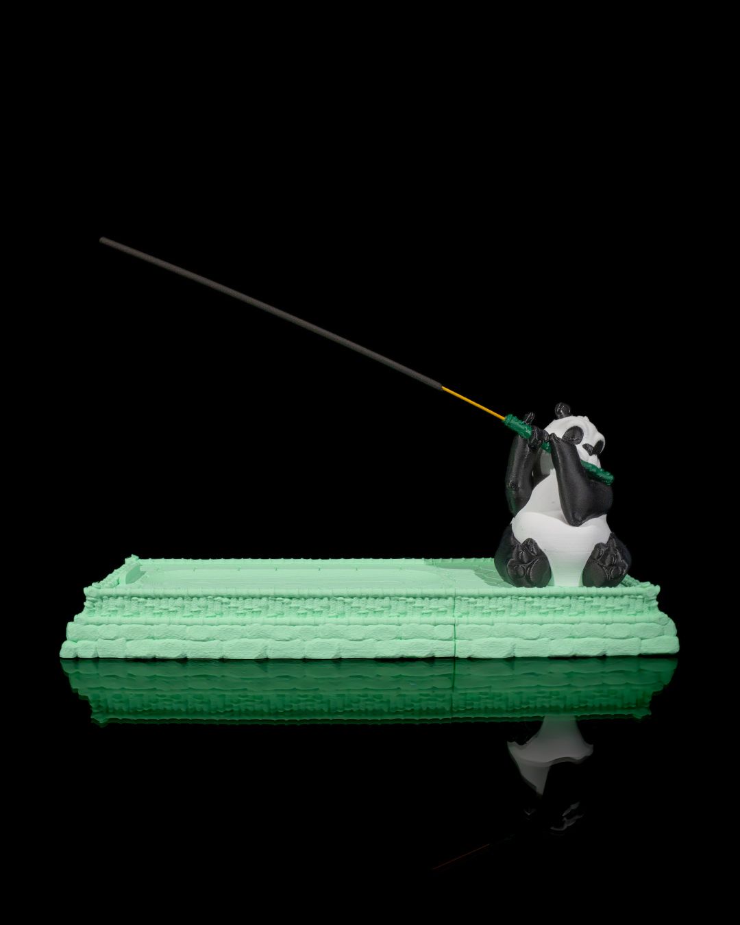 The Panda Flutist Incense Holder - Image 7
