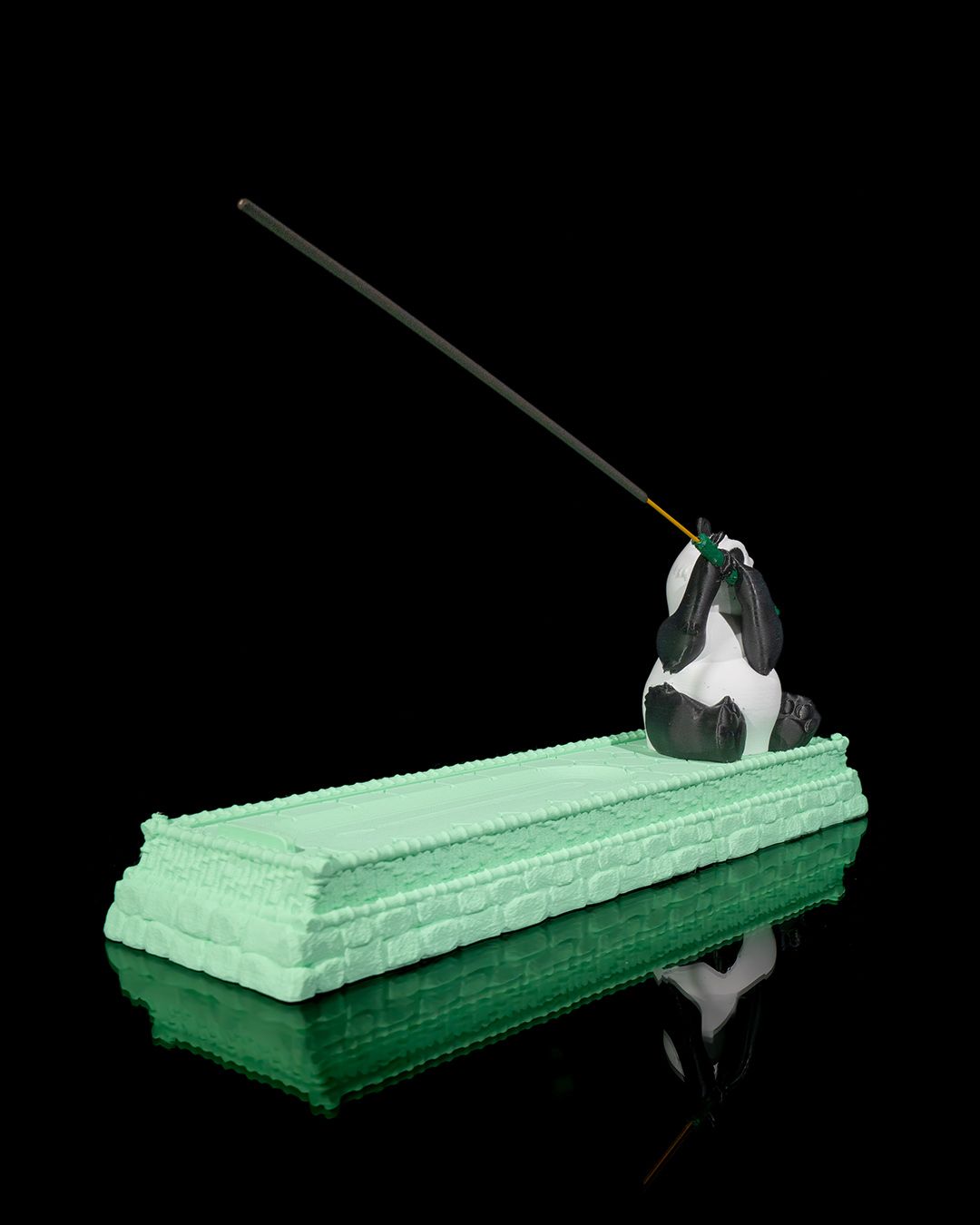 The Panda Flutist Incense Holder - Image 8