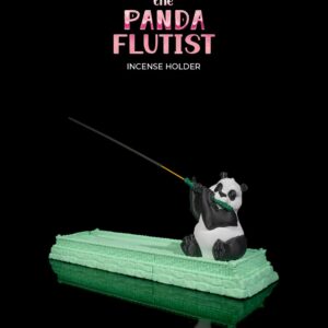 The Panda Flutist Incense Holder