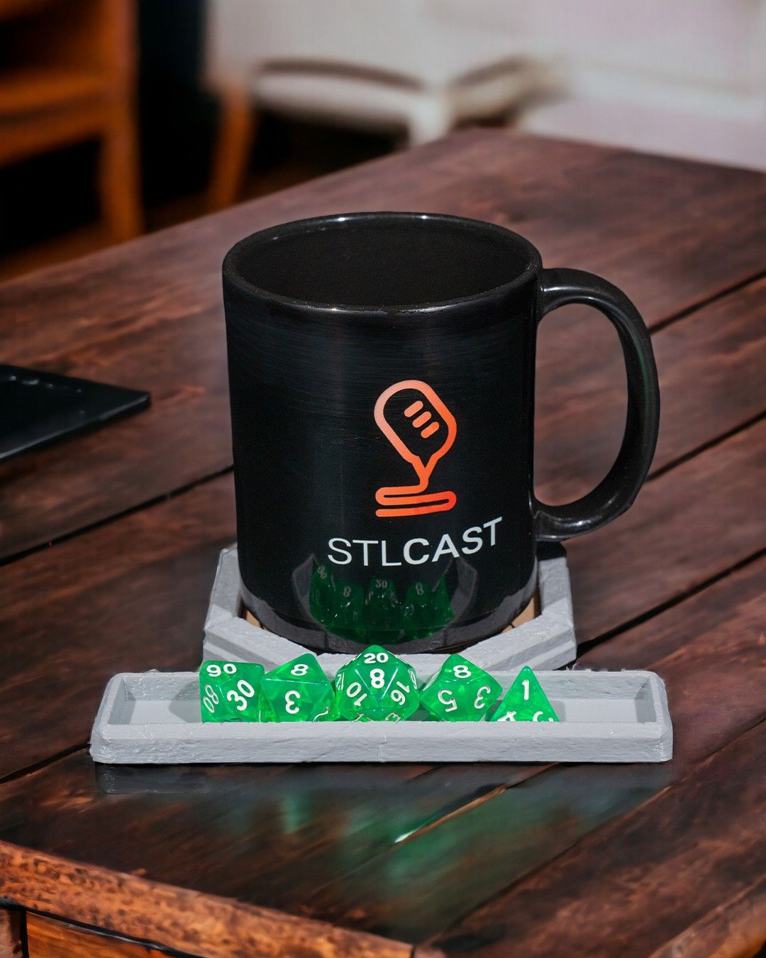 Class-ic Coaster and Dice Tray - Image 3