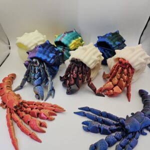 Articulated Hermit Crab: Mystery Color