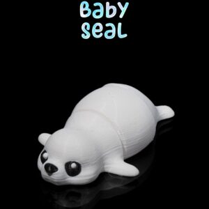 Keychain - Baby Seal 