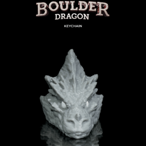 Keychain - Boulder Dragon