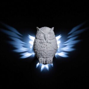 Day Owl Wall Light
