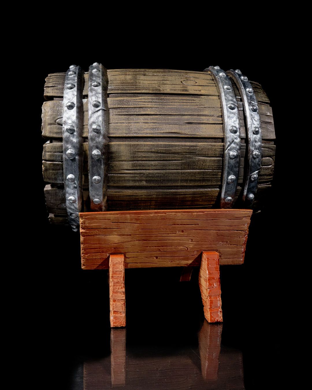 Oak Barrel Wine Bag Dispenser - Image 7