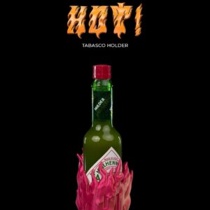 Caution: Hot! Tabasco Holder