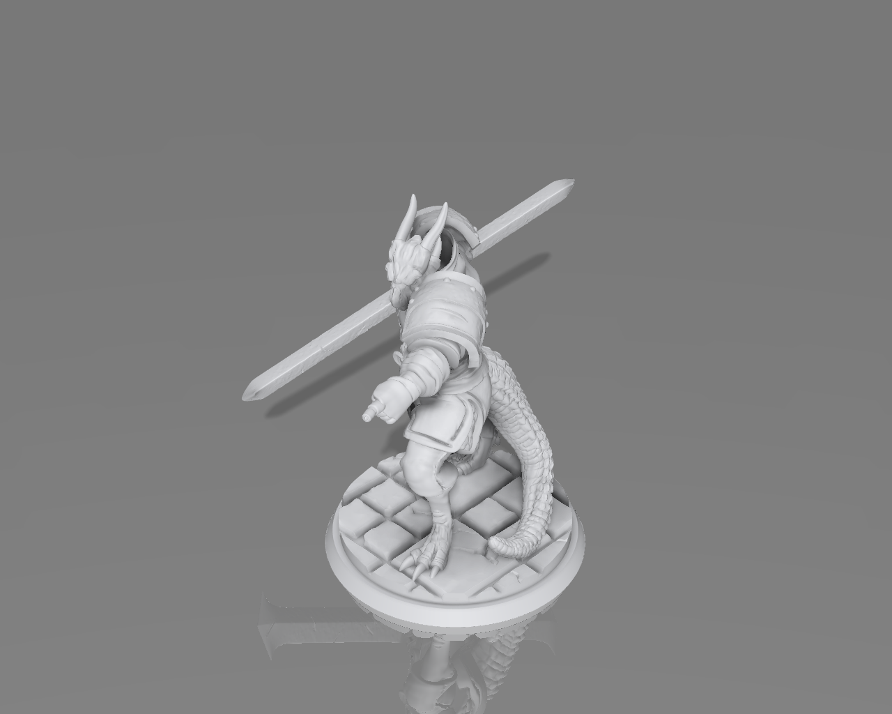 Miniatura Dragonborn - Draconato - Classes - D&D