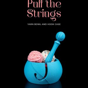 Pull the Strings Yarn Bowl and Hook Case