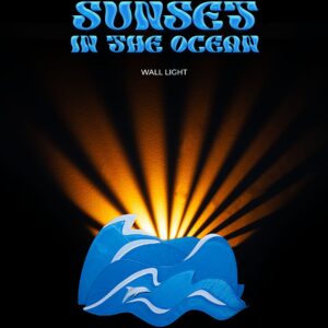 Sunset in the Ocean Wall Light