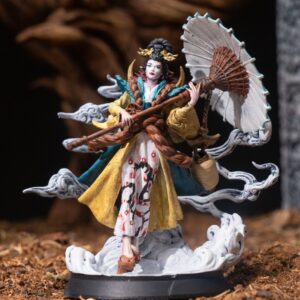 Heroes of The Bestiarium of the Mad Scholar | Yana Muto, Wyetta Lavesh, Graken Zurk | 3D-Printed RPG Miniatures