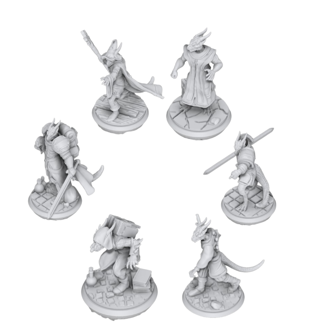 Miniatura Dragonborn - Draconato - Classes - D&D - Image 2