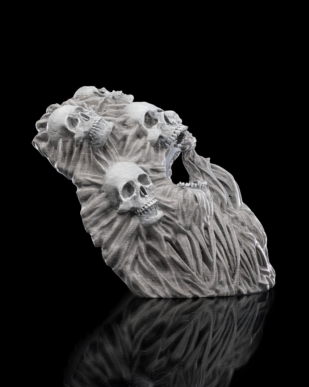 Ghoul Face Halloween Mask - Image 6