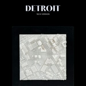 3D City Frames - Detroit - 15cm Version