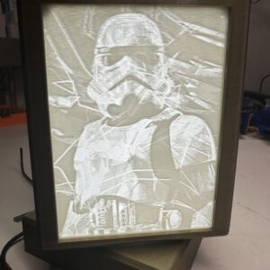 Rotating Lithophane Box