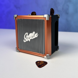 Porta-Palhetas Personalizado Estilo Amplificador - Organize com Estilo e Personalidade!