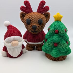 Knitted Holiday Collection Trio