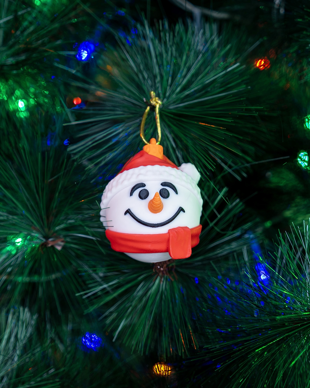 Snowman Christmas Ornament - Image 2
