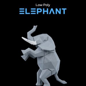 Low Poly Elephant