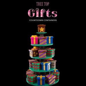 Tree Top Gifts Countdown Containers