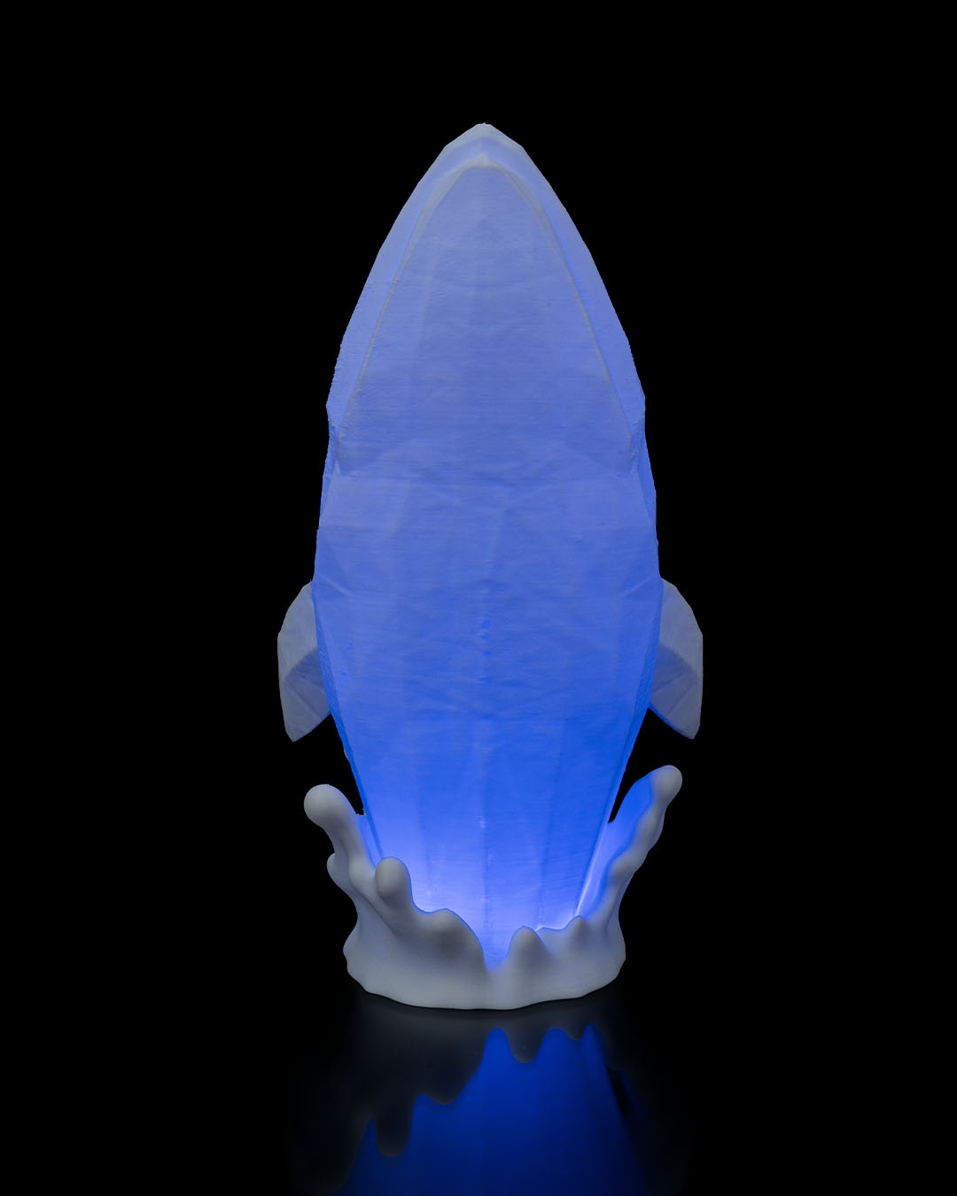 Low Poly Whale Table Lamp - Image 4