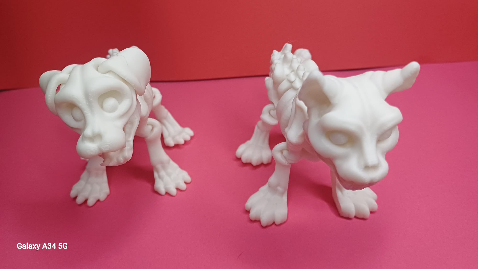 Bone Buddies: Skeleton Dog & Cat Duo - Image 2