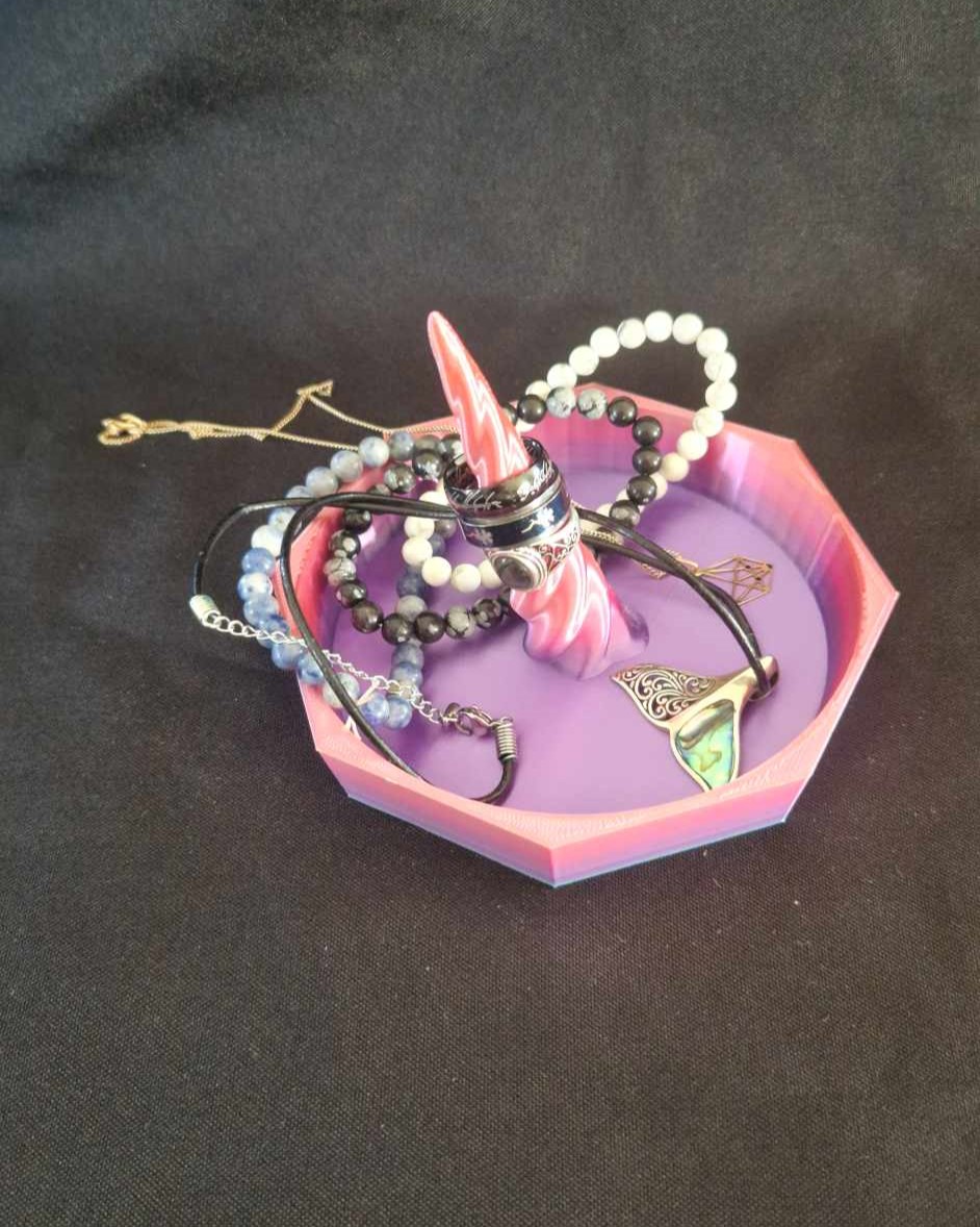 Plateau à bijoux licorne - Image 2