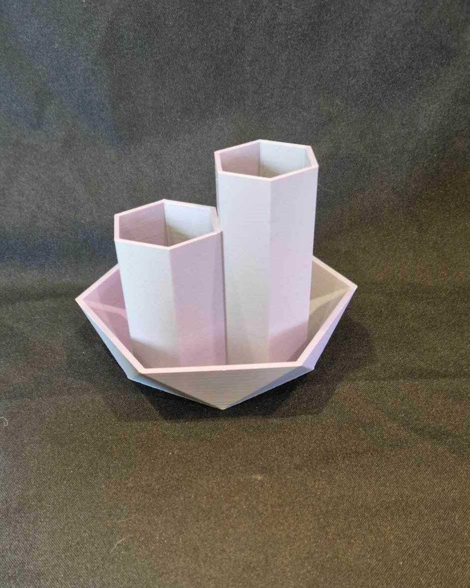 Soucoupe hexagone - Image 2